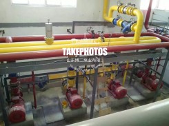 清水離(li)心泵使用(yong)現場