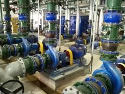 清水離(lí)心泵使用(yòng)現場