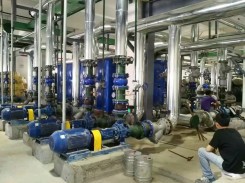 清水(shui)離心泵使(shǐ)用現場