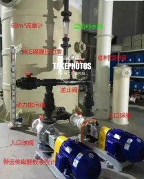 化工(gōng)泵使用現場(chang)